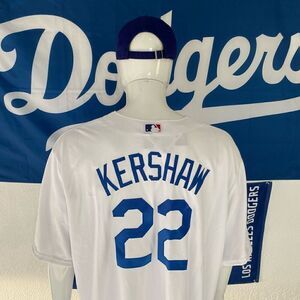 Dodgers Majestic  Cool Base Clayton Kershaw Jersey NWT 2017 Postseason 3XL
